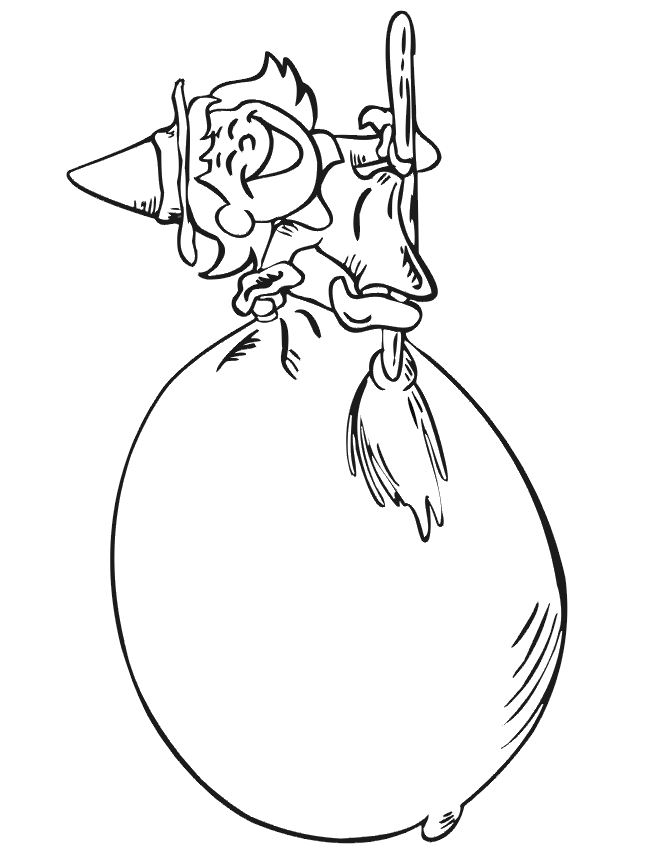 Witch coloring pages free printables for kids