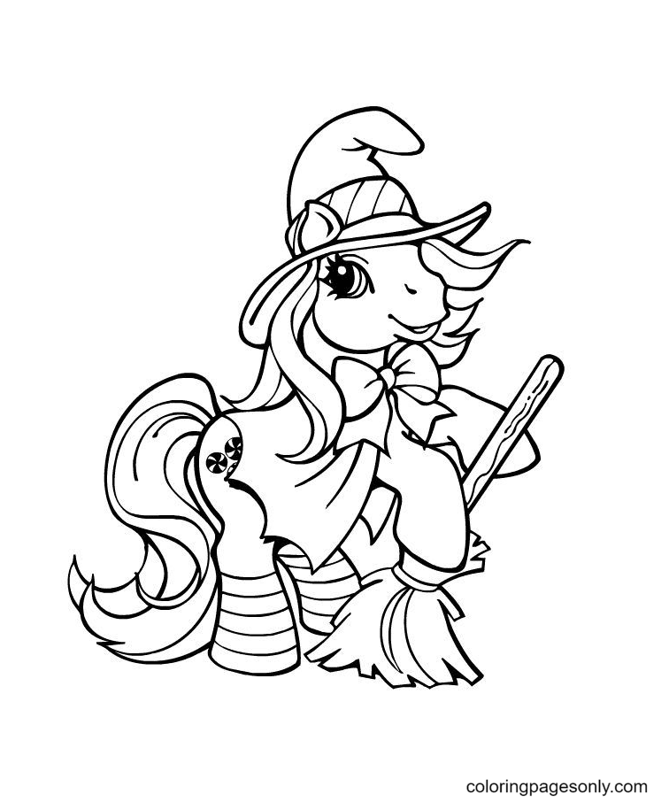 Halloween witch coloring pages printable for free download