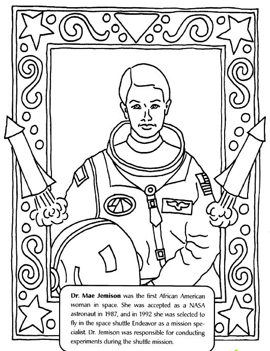 Black history month coloring pages