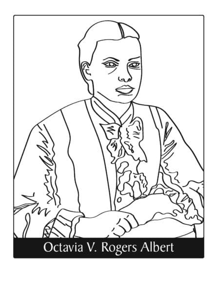 Free coloring pages to celebrate black faith leaders