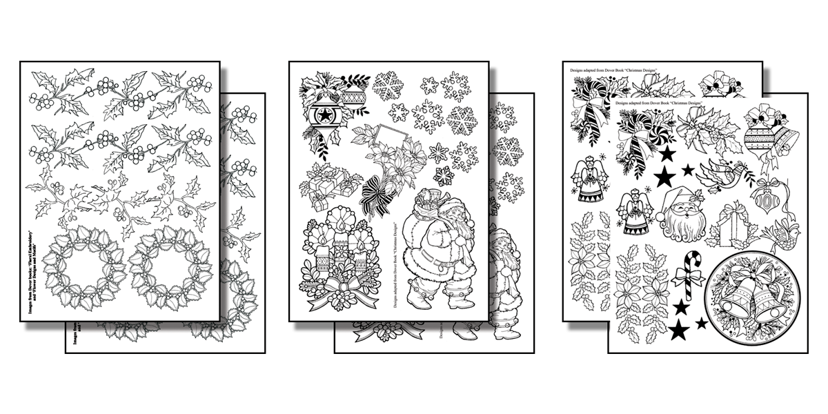 Stick n burn holiday designs pack