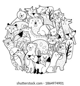 Woodland animals images stock photos d objects vectors