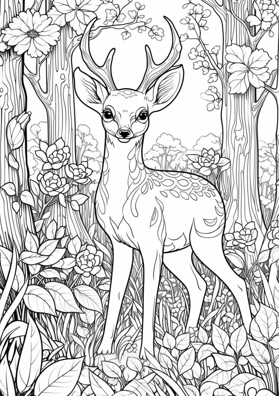 Woodland whimsy forest animals
