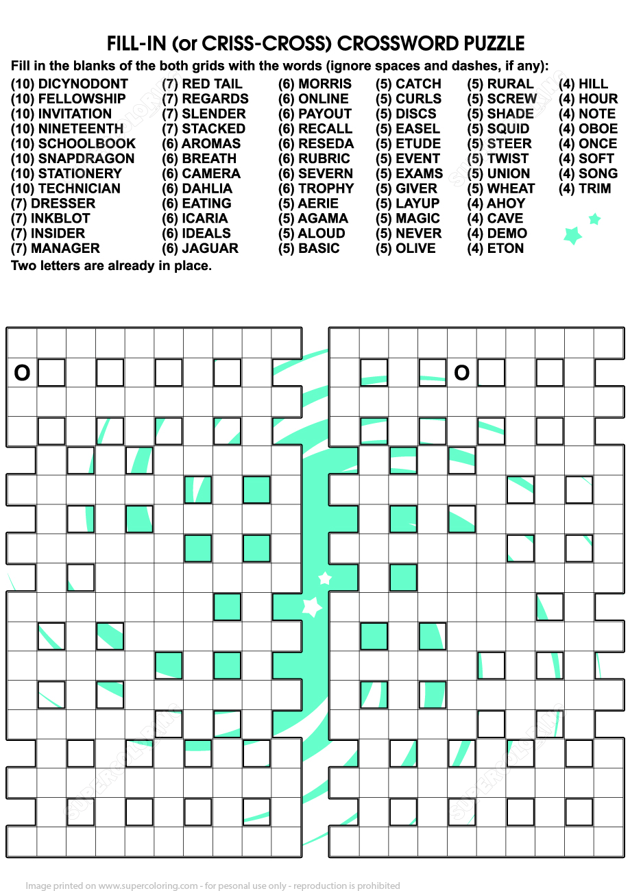 Printable criss