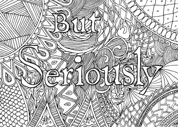 Adult coloring book swear words adult humor coloring pages downloadable adult humor swear words coloring pages printable coloring pages