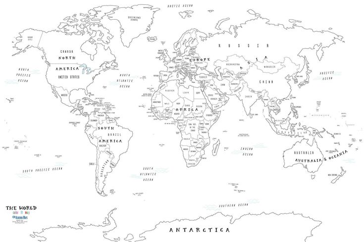 Color in world travel map large adult coloring page removable wallpaper map wall decal traveler world map personalized world map