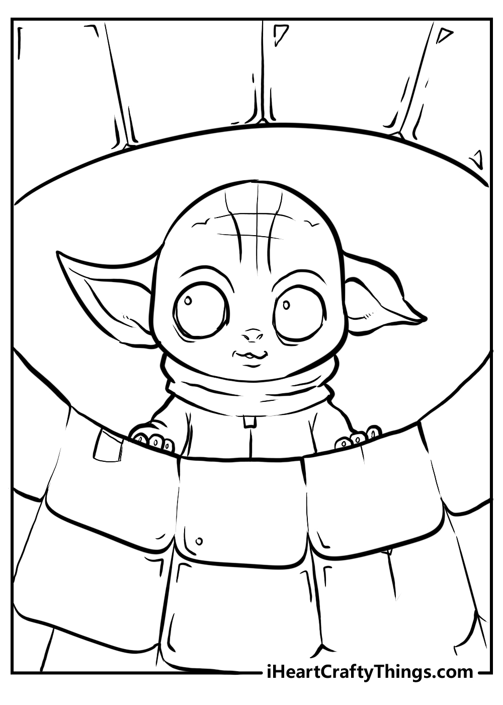Printable baby yoda coloring pages updated