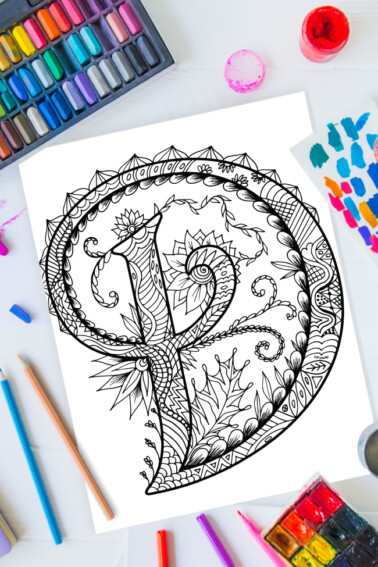 Beautiful zentangle art patterns designs relaxing coloring pages