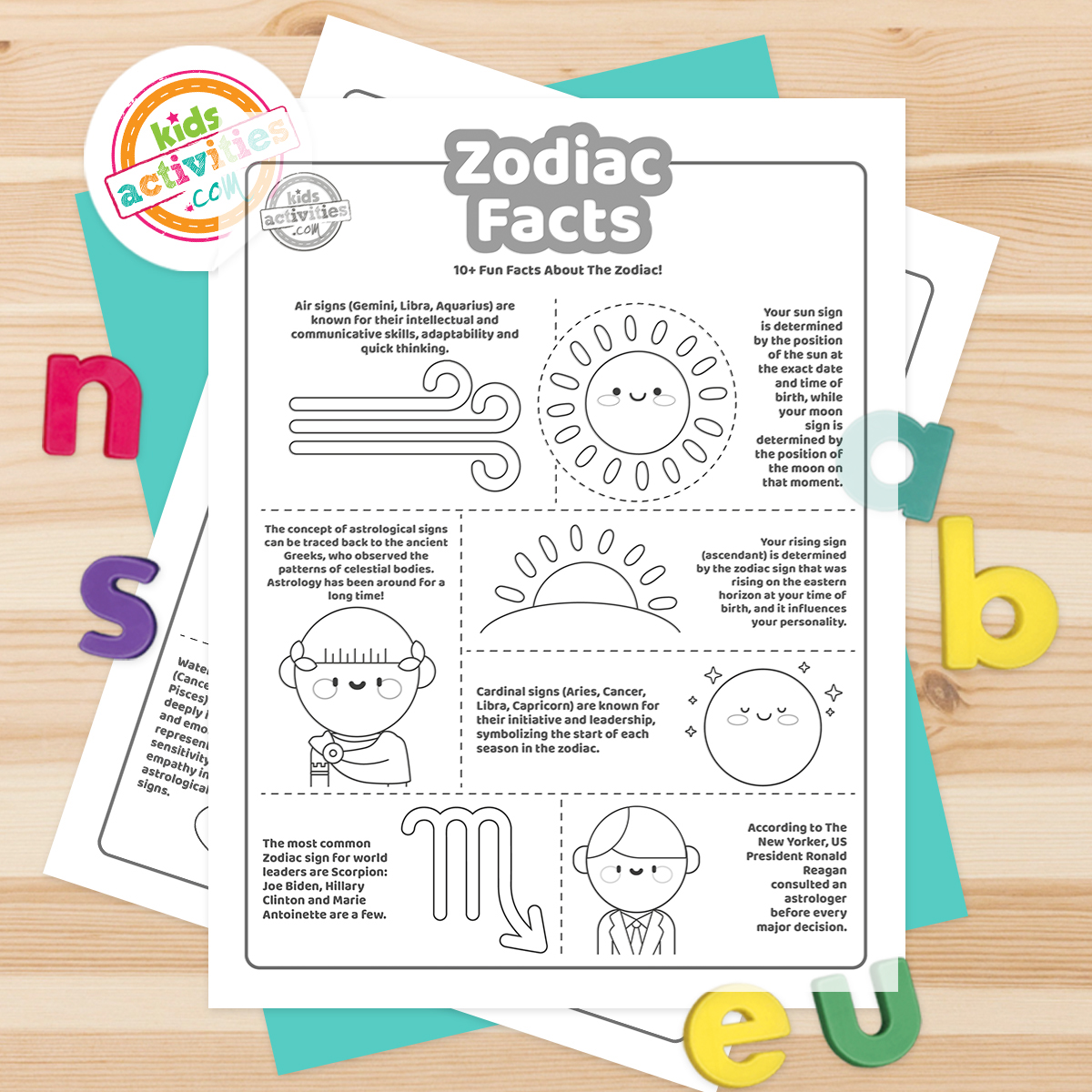 Fun zodiac facts you didnt know about for kids kids activities blog