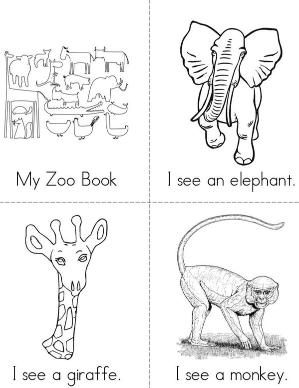 My zoo book