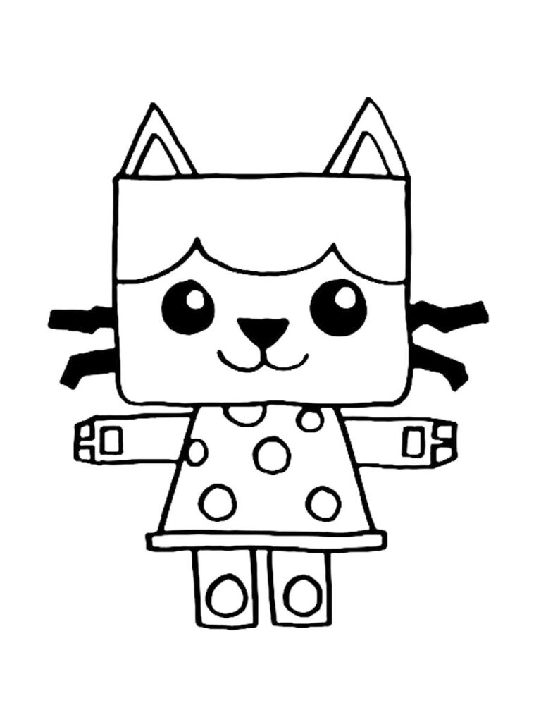Gabbys dollhouse coloring pages