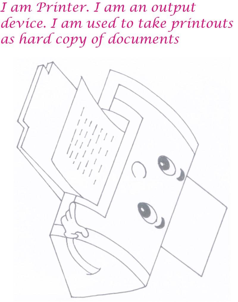 Printer coloring page