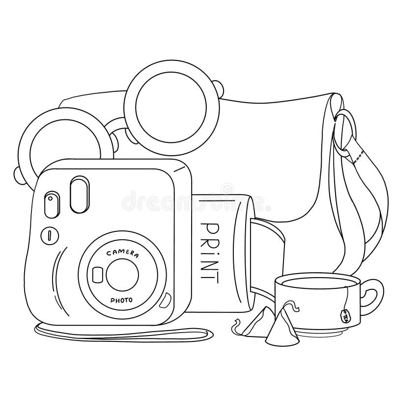 Printer coloring page stock illustrations â printer coloring page stock illustrations vectors clipart