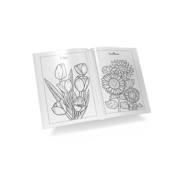 Custom coloring book printing services online