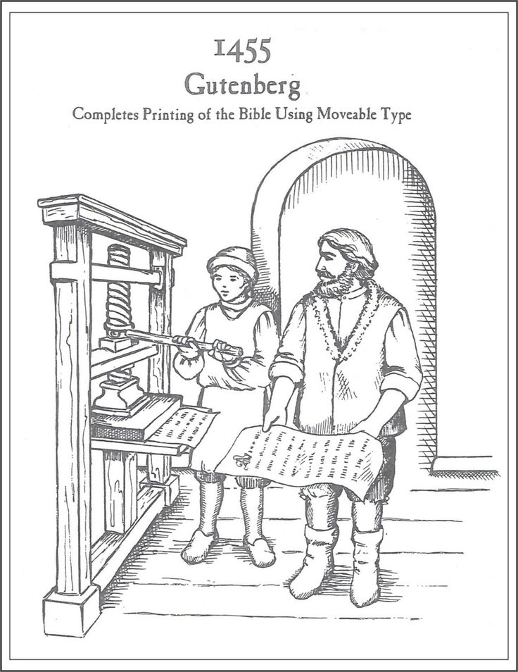 Gutenbergs printing press history class printing press printing history