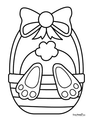 Easter coloring pages â printable coloring pages