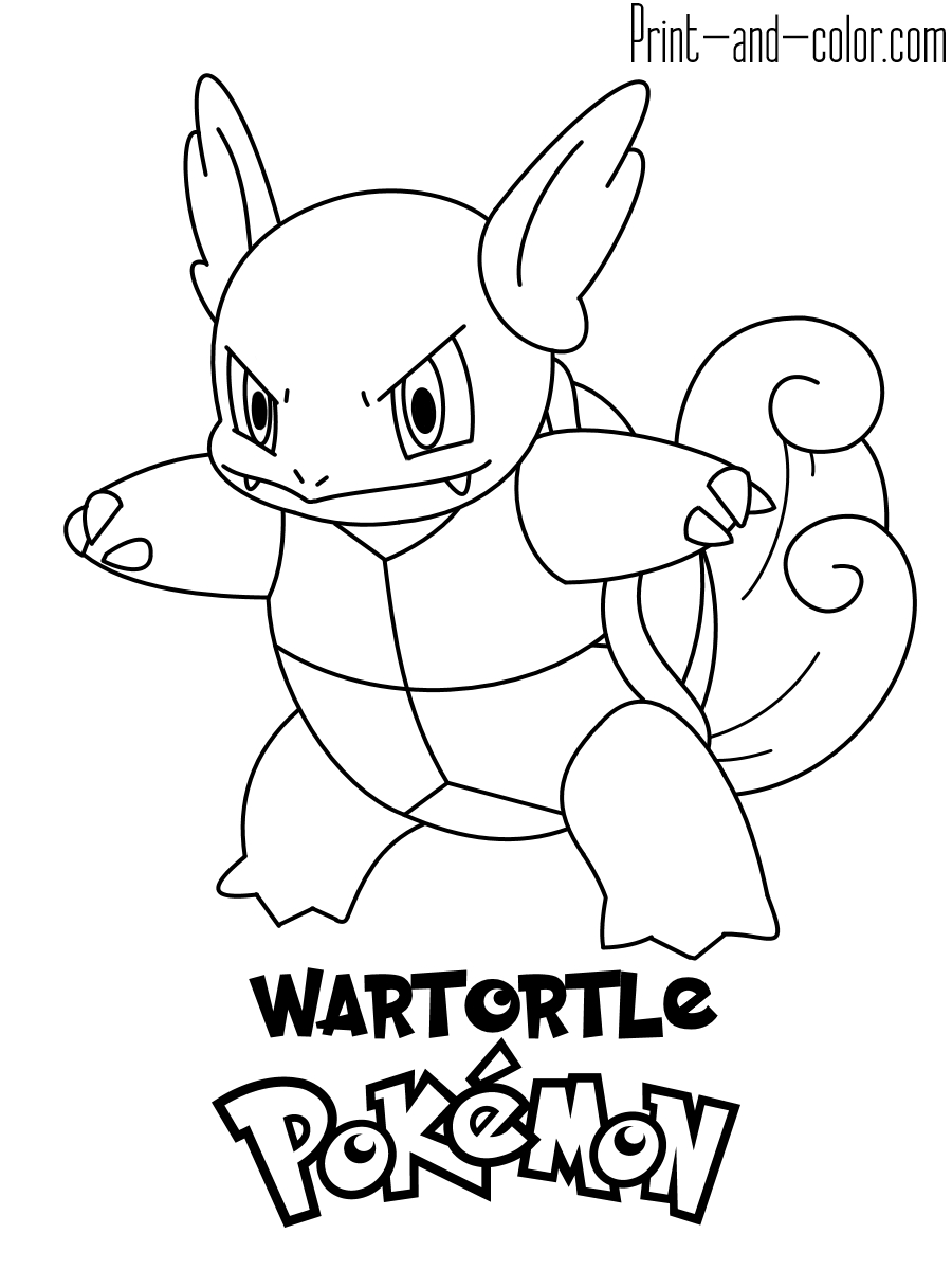Coloring pages pokemon pokemon coloring pages print and color