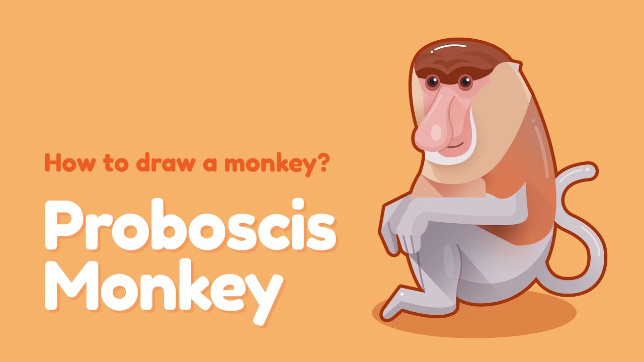 How to draw a monkey
