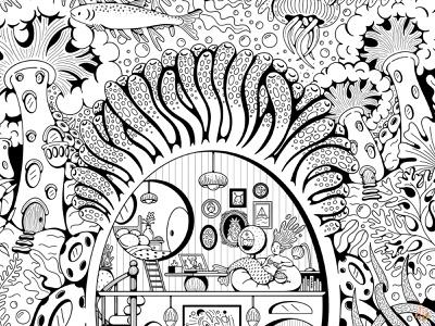 Printable procreate coloring pages free for kids and adults