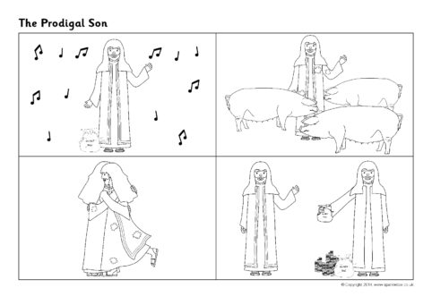 The prodigal son sequencing sheets sb