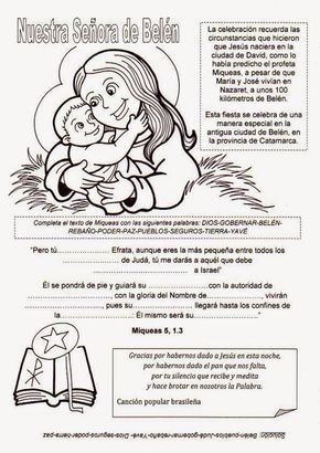 El rincãn de las melli advocaciones de maria temas de catequesis belenes rosario misionero