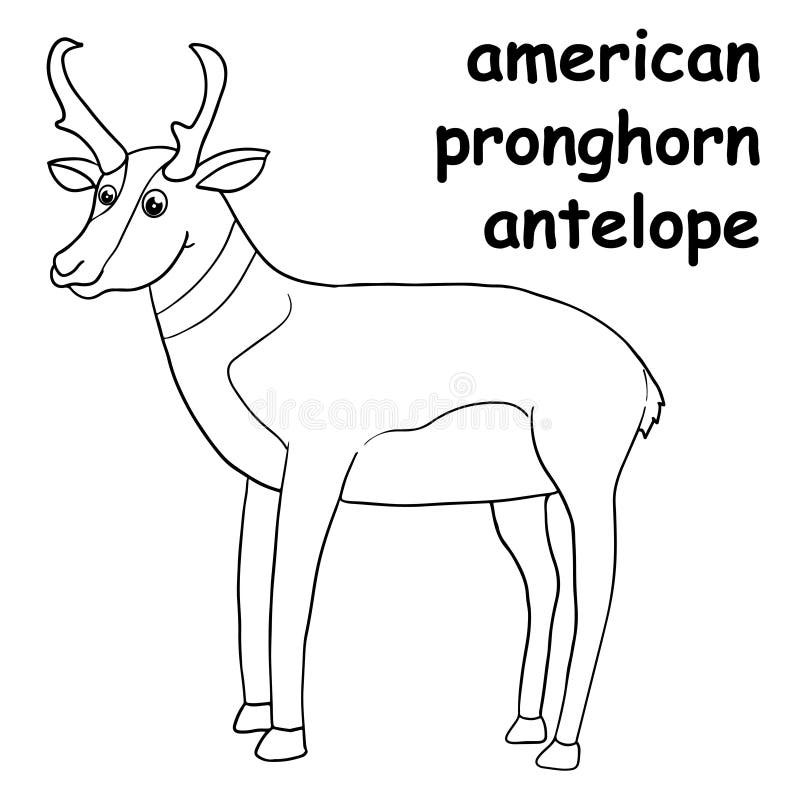 Cartoon pronghorn stock illustrations â cartoon pronghorn stock illustrations vectors clipart
