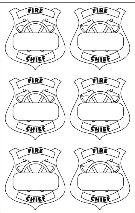 Coloring badges munity helpers munity helpers theme fire safety preschool
