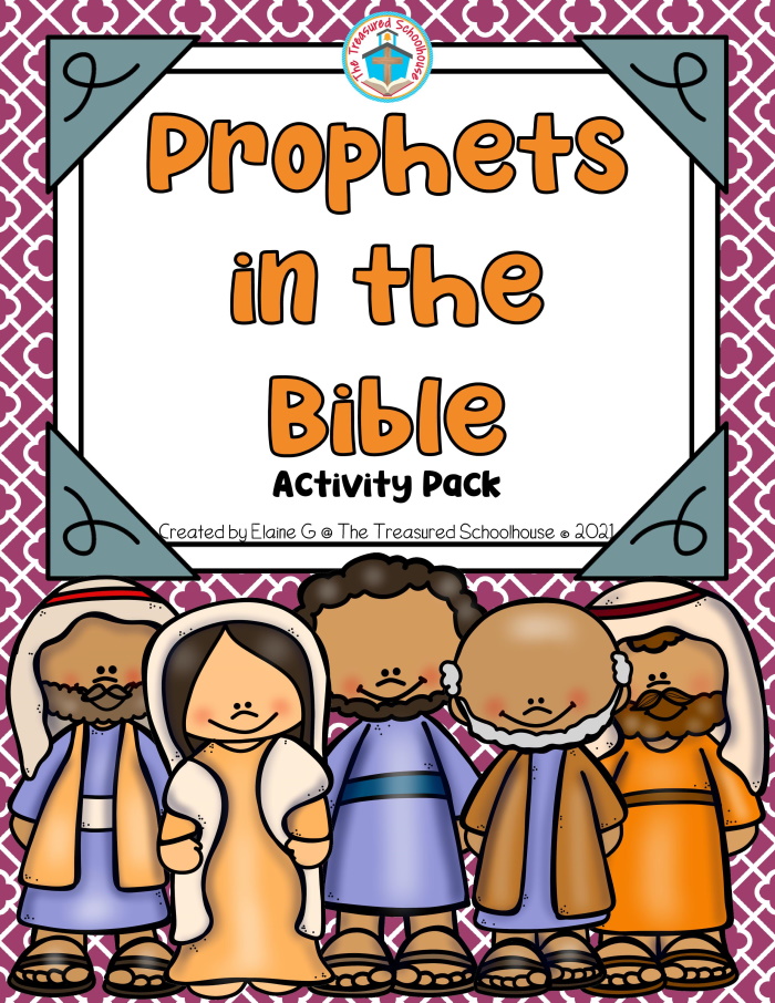 Prophets in the bible activity pack made by teachers