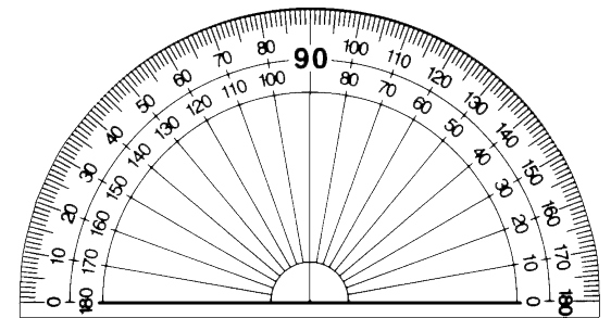 Protractor printable