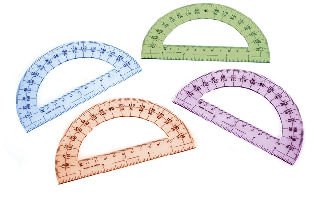 Protractor set length in seteducation supplies quantity pack fisher scientific