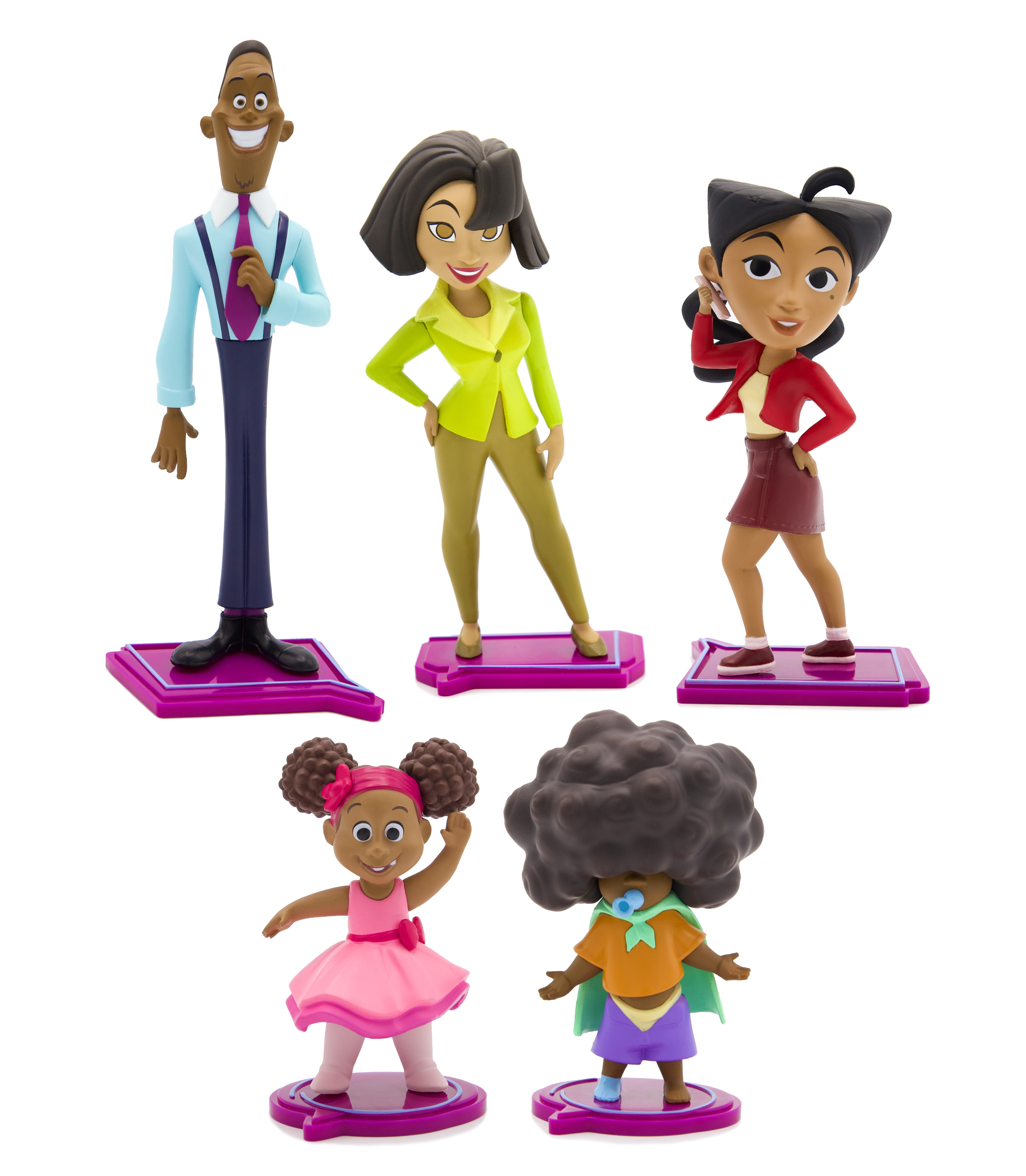 Fresh dolls disney the proud family figure set pcs