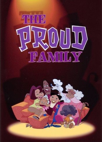 The proud family western animation