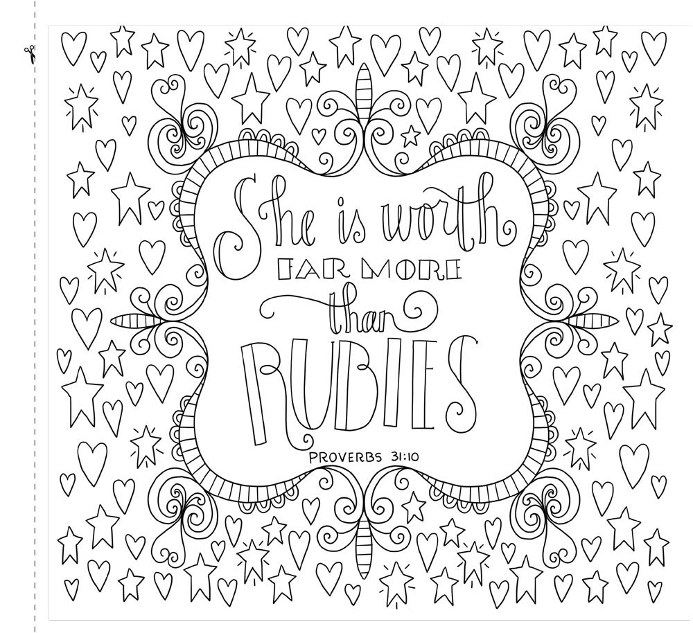 Colorful blessings a coloring book for grown