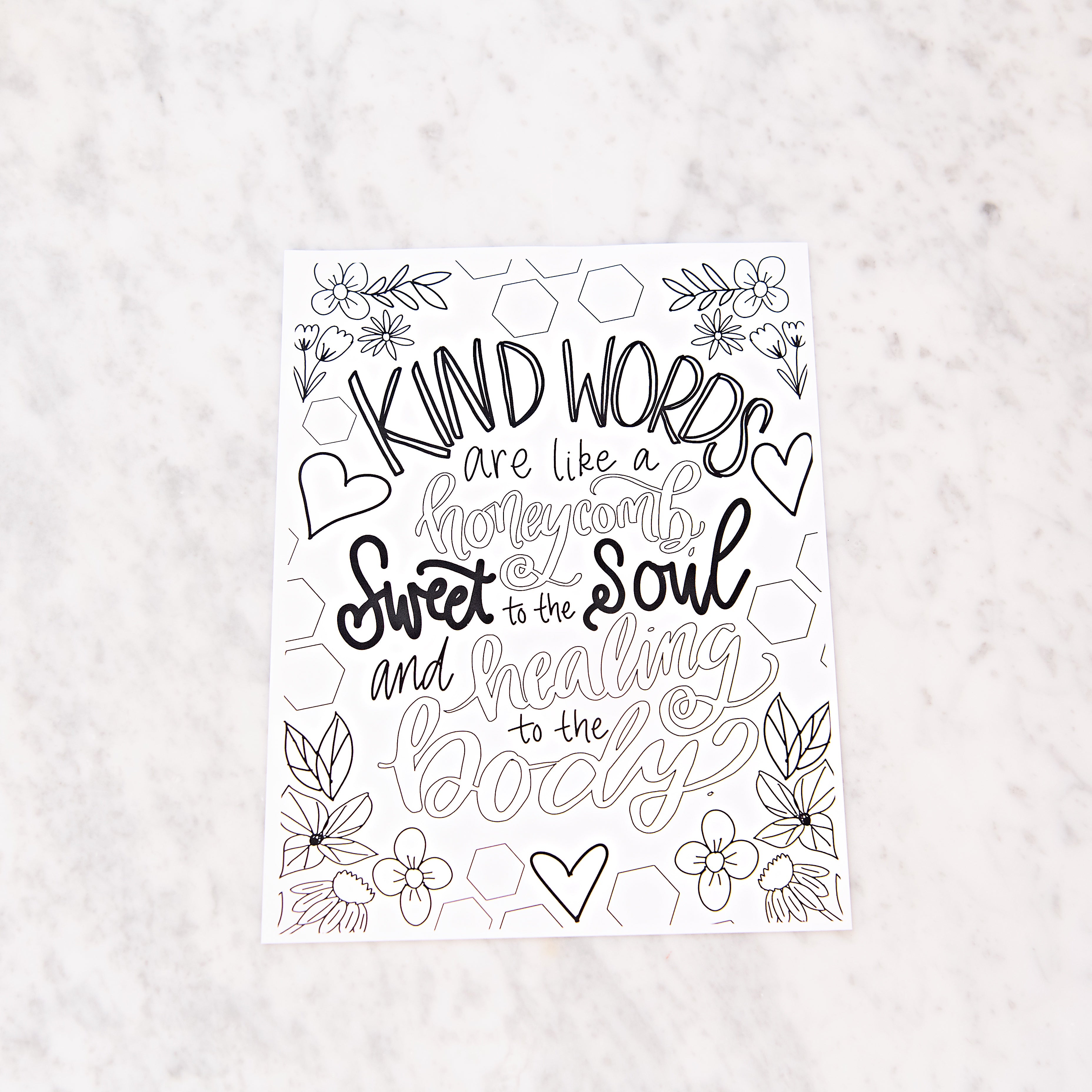 Proverbs coloring sheet â golden thread inc