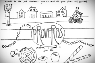 Free printable proverbs coloring page