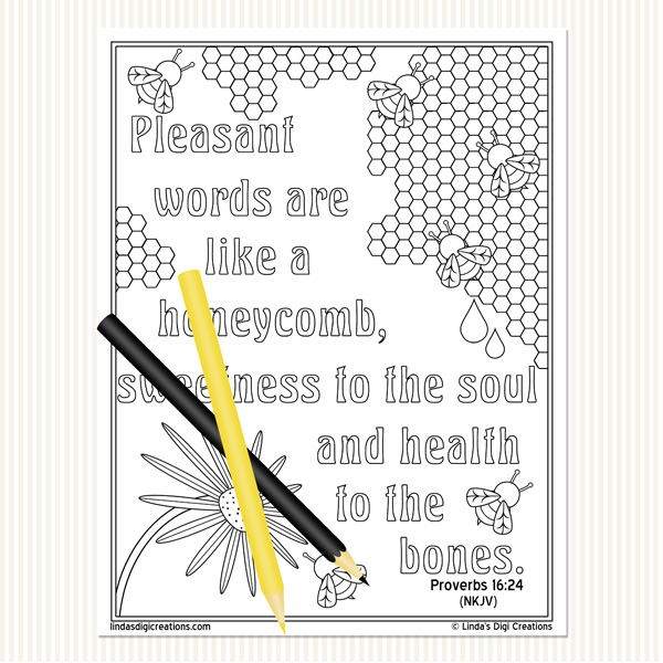 Proverbs printable adult coloring pages