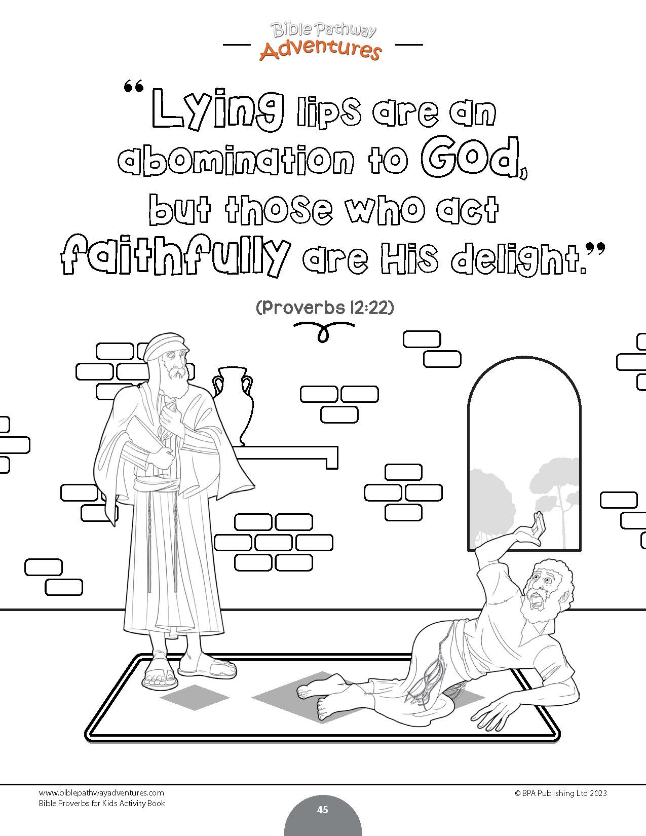 Bible proverbs for kids activity book pdf â bible pathway adventures
