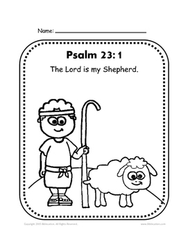 Psalm coloring sheet by biblecation by biblecation tpt
