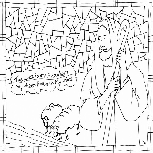 Psalm coloring page â stushie art