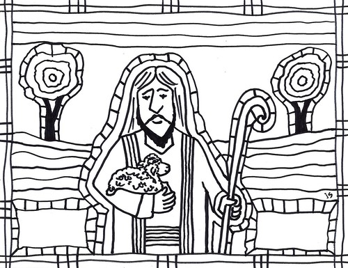 Psalm coloring page â stushie art