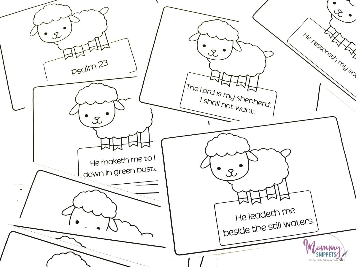 Easy ways to help kids learn psalm kjv