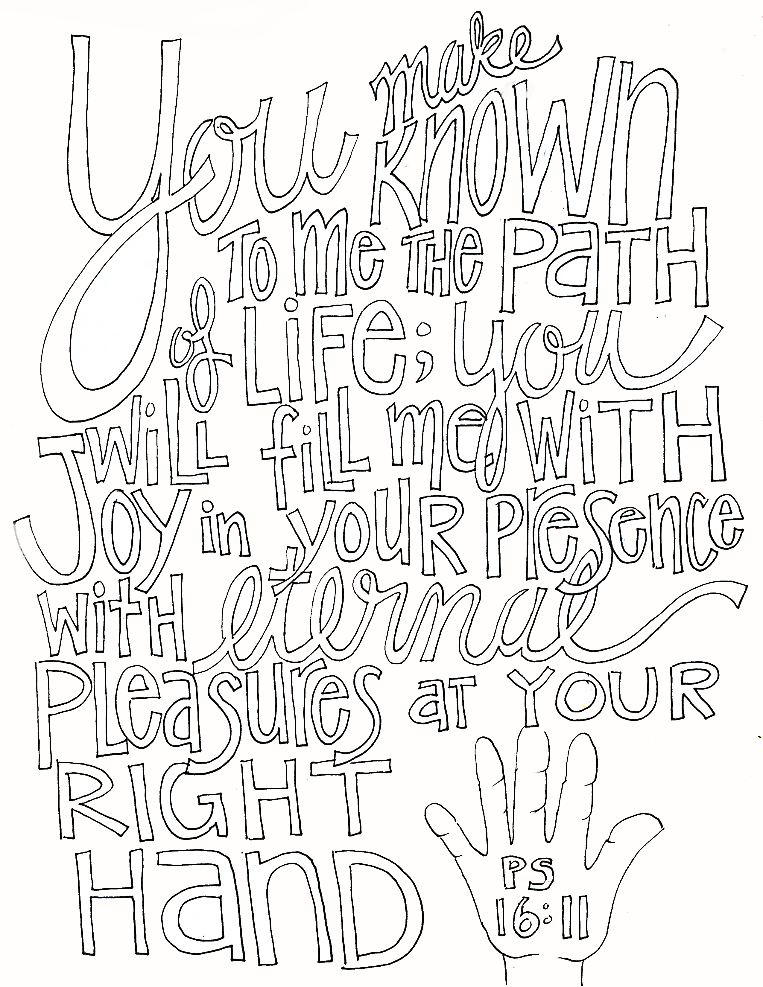 Psalm coloring page and week in review â from victory road