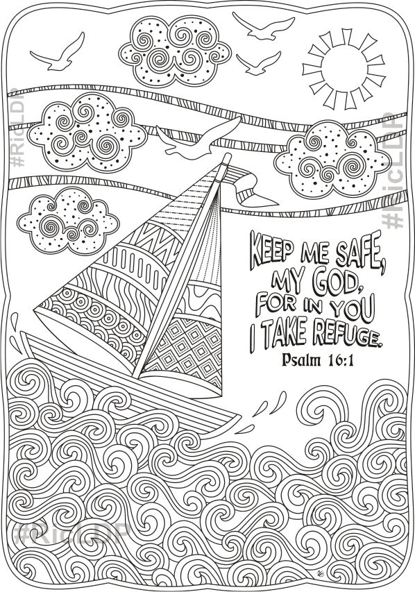 Psalm coloring page bible coloring pages bible coloring bible verse coloring page
