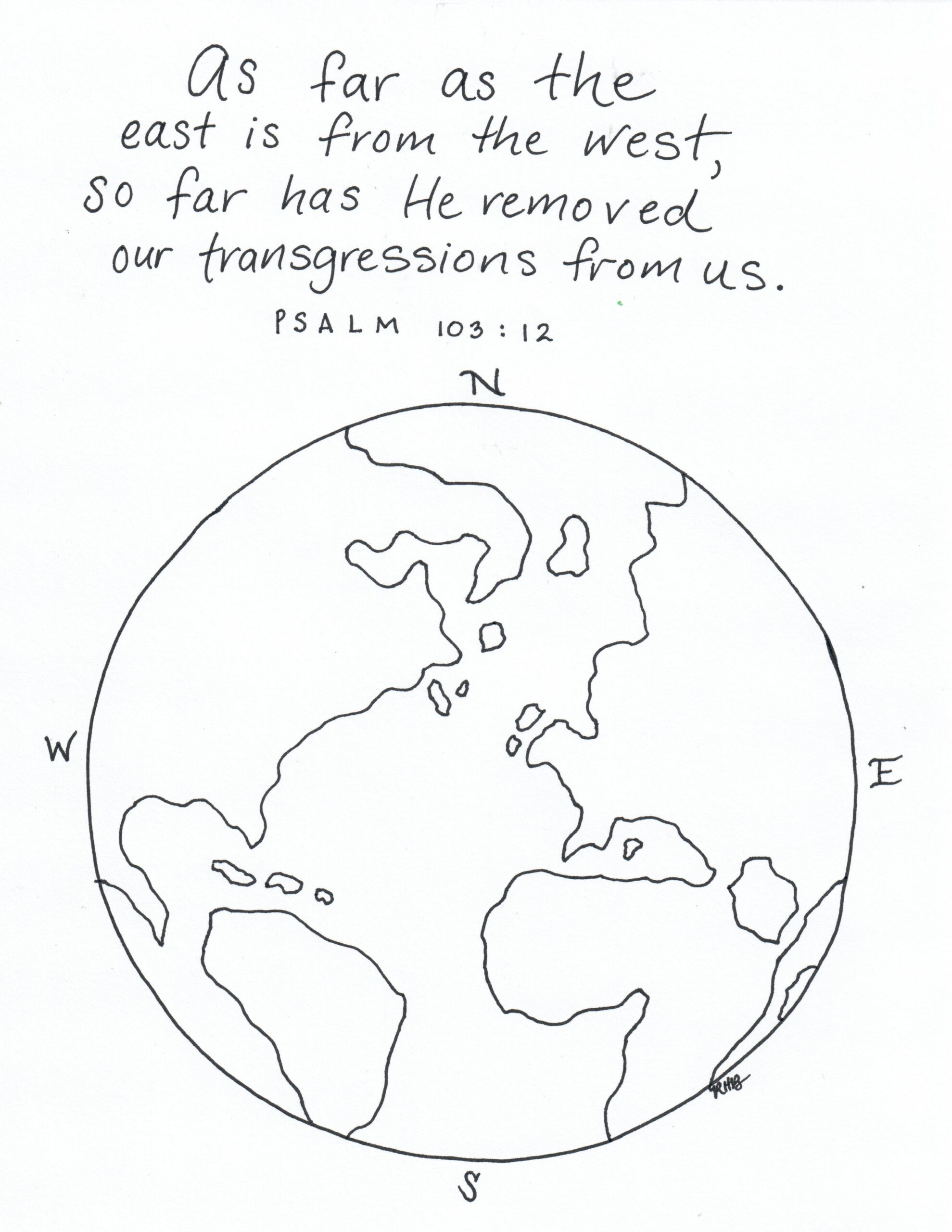 Coloring pages â scripture melodies