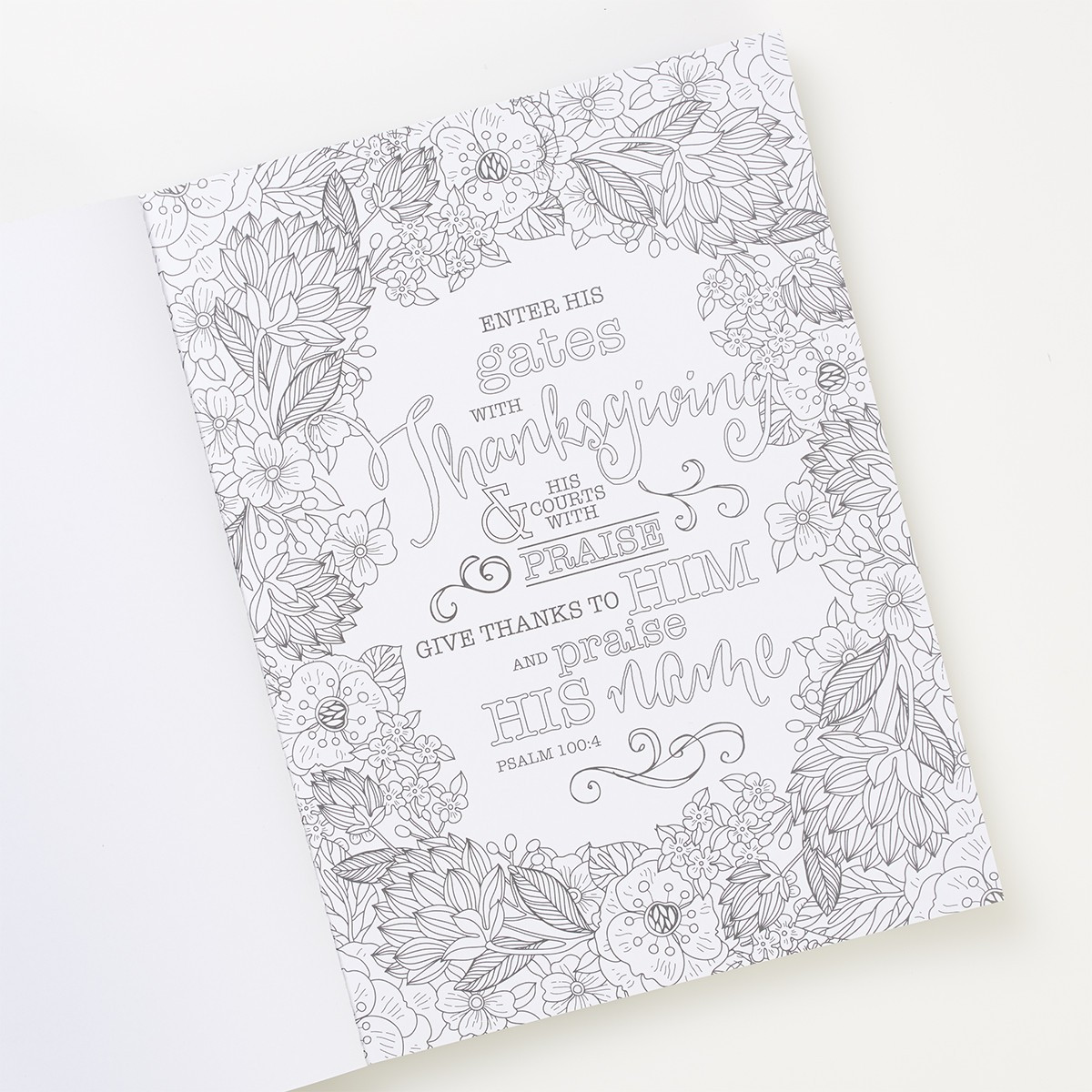 The psalms in color coloring book