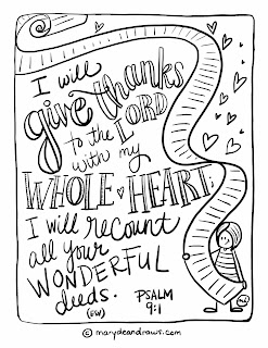 The recount psalm printable bible coloring page in english and spanish