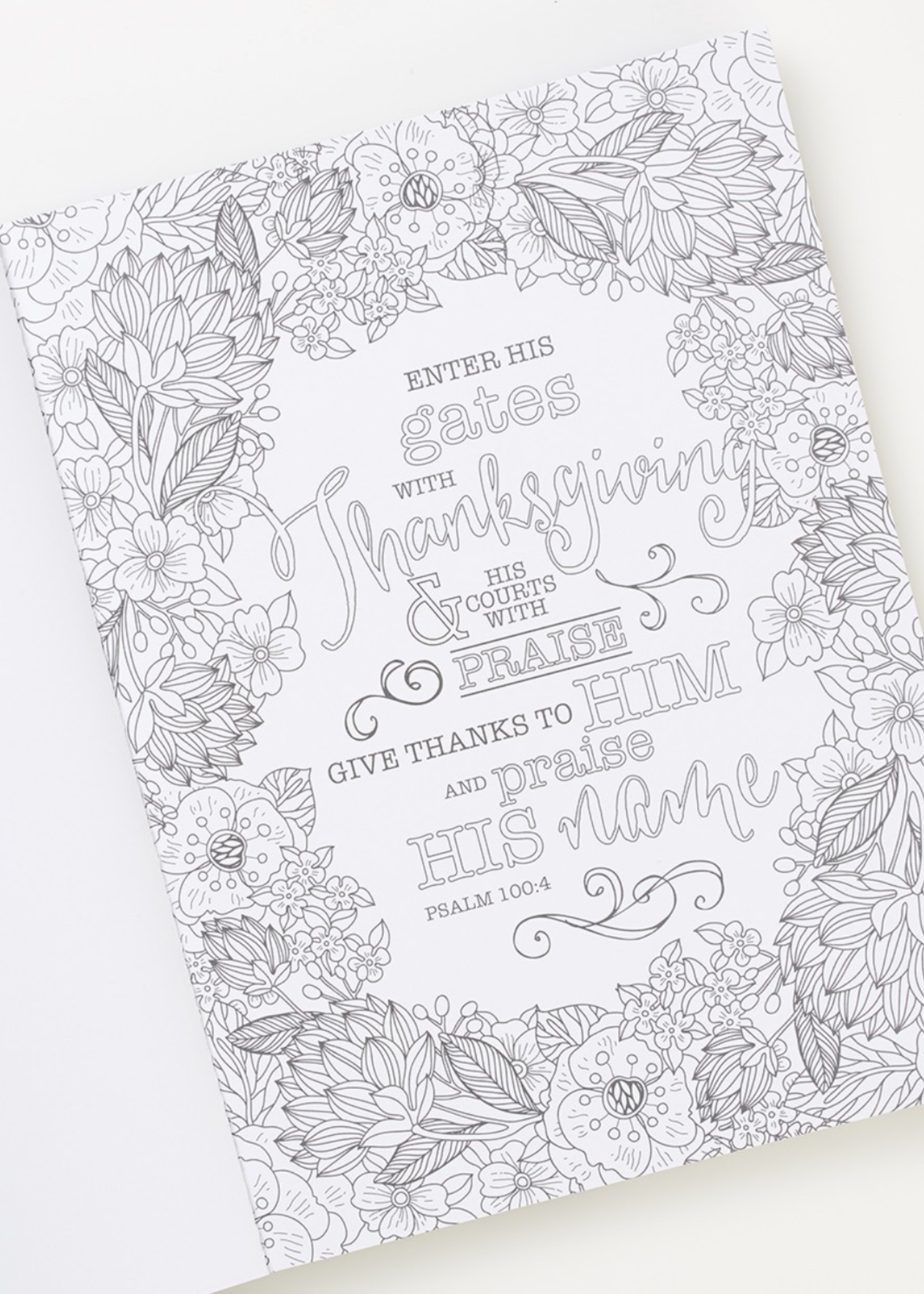 The psalms in color coloring book â inherit co