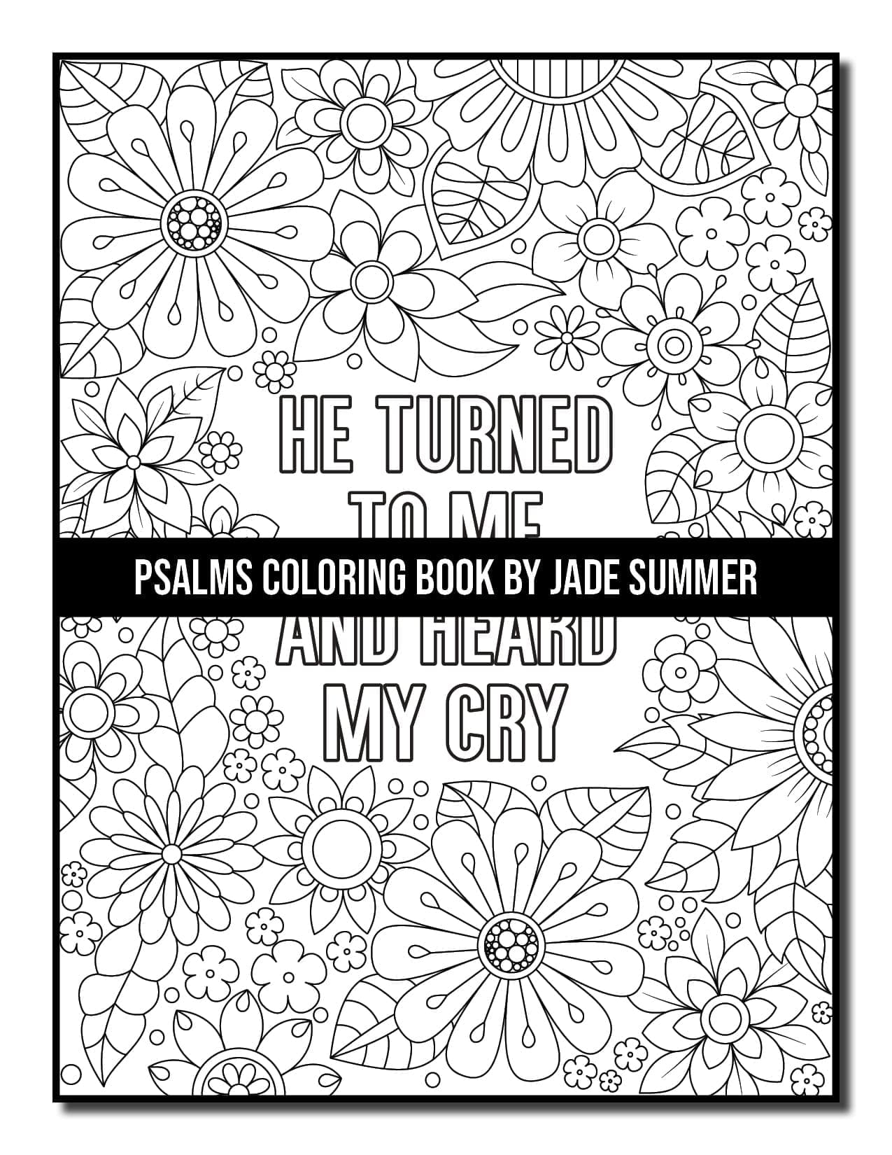 Psalms coloring book jade summer