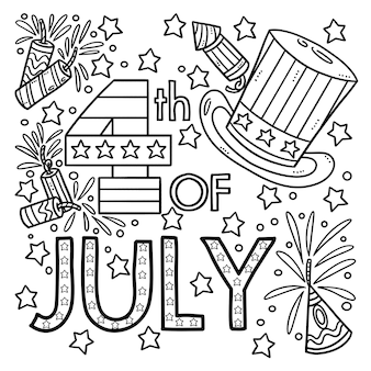 United states coloring page images