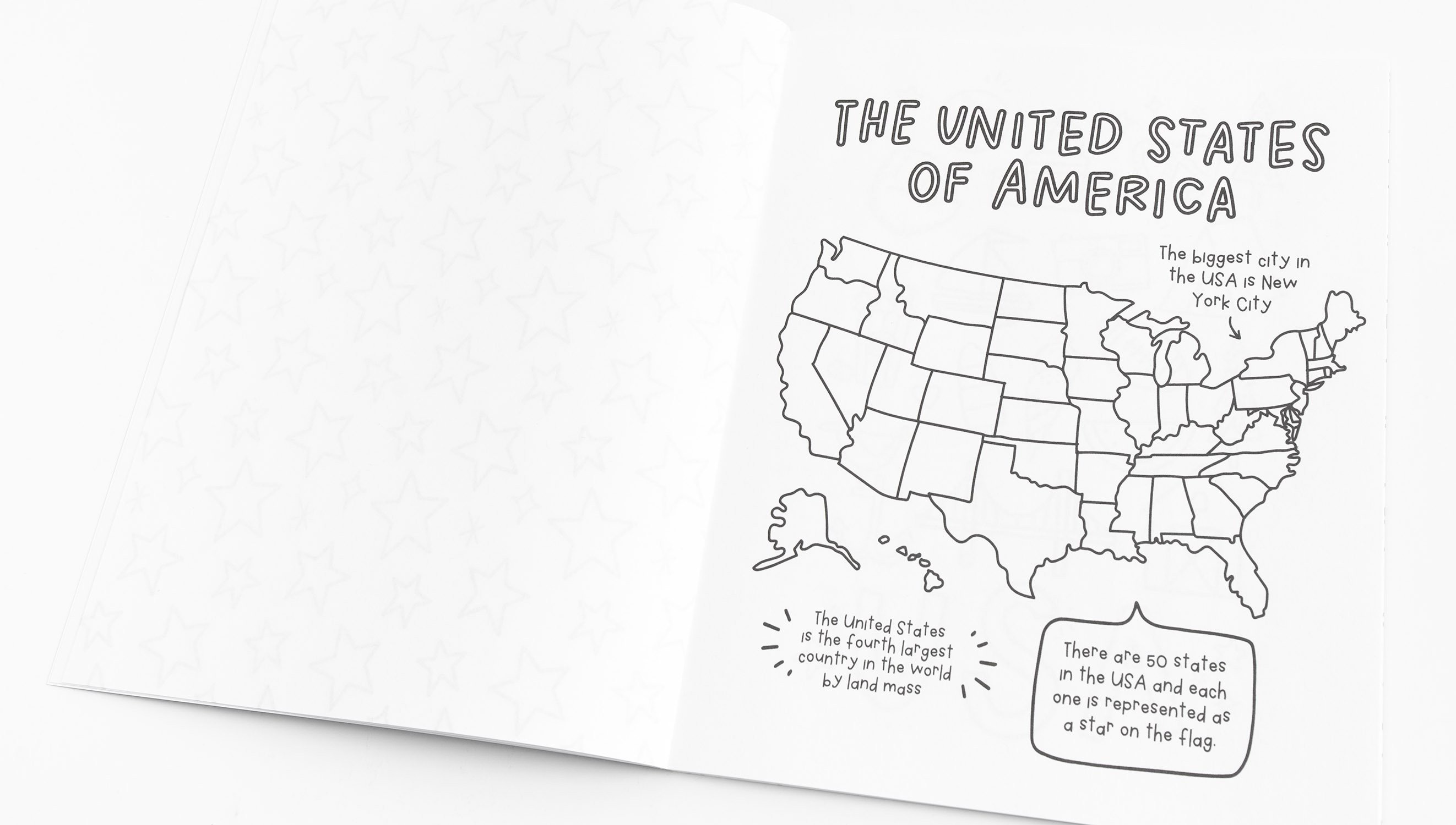 Usa coloring book